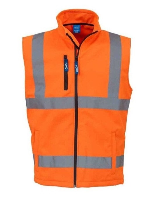Hi Vis Softshell Bodywarmer